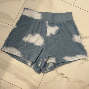 Gilly Hicks Cloudy Blue Sleep Shorts